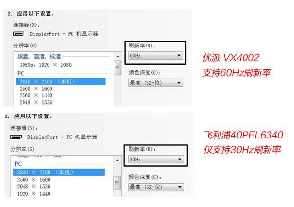 40寸显示器推荐