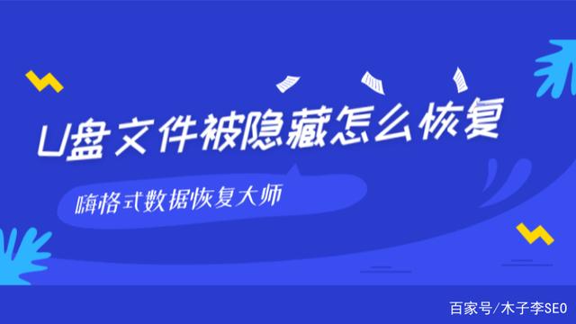 u盘隐藏文件夹恢复