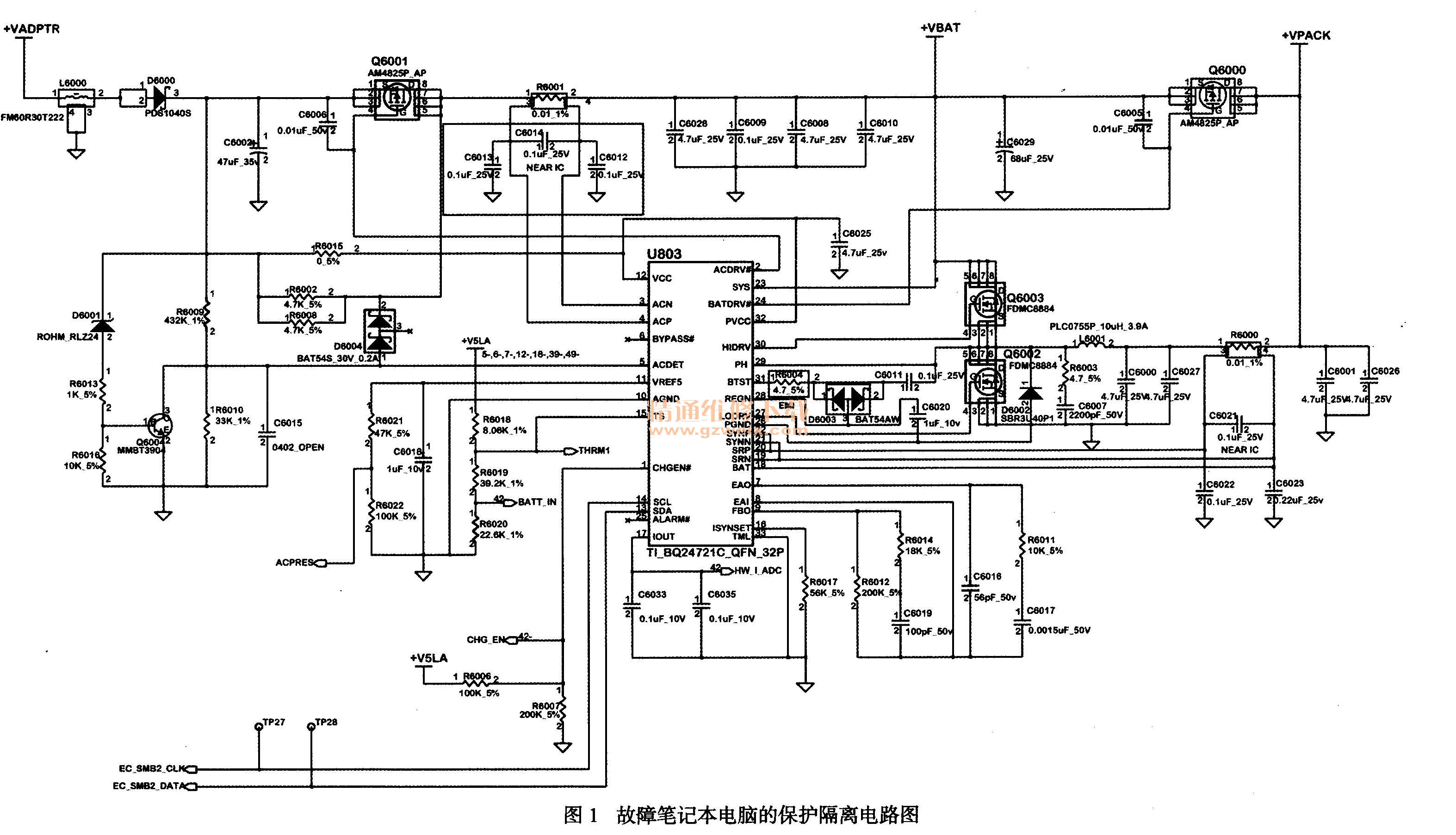 笔记本主板电源芯片