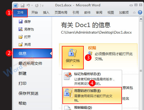 word文档解除密码保护