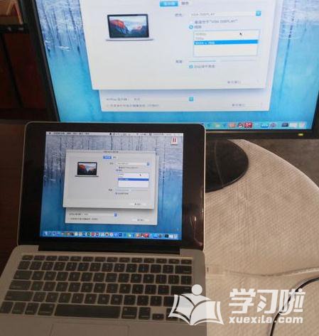 苹果mac怎么连接台式电脑显示器