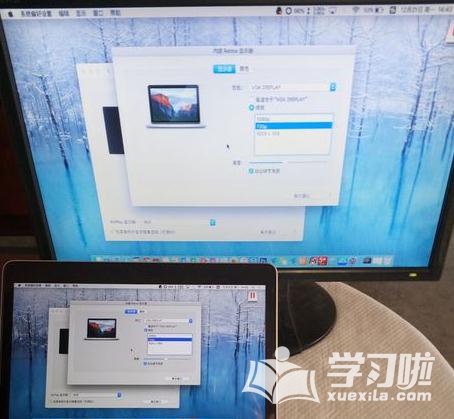 苹果mac怎么连接台式电脑显示器