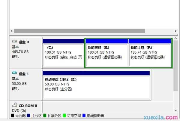win8分区合并_win8合并分区到c盘_win8如何合并硬盘分区
