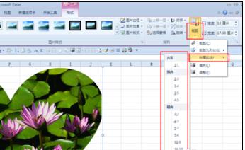 Excel2010中对图片进行抠图和裁剪的操作方法