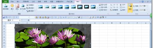 Excel2010中对图片进行抠图和裁剪的操作方法