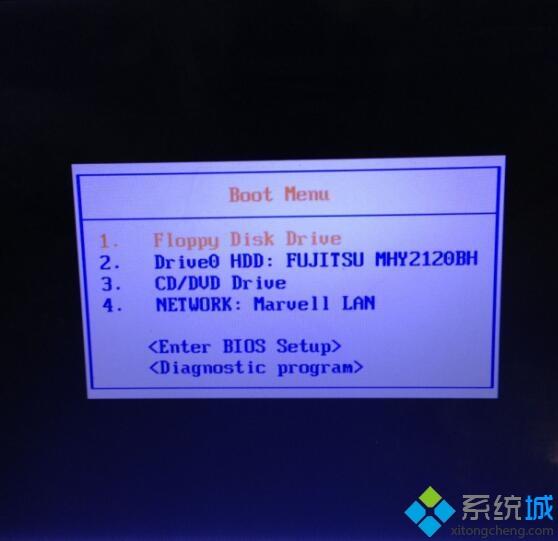 富士通笔记本u盘启动