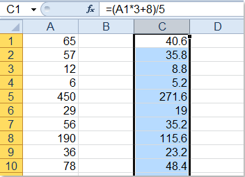 doc apply formula 3