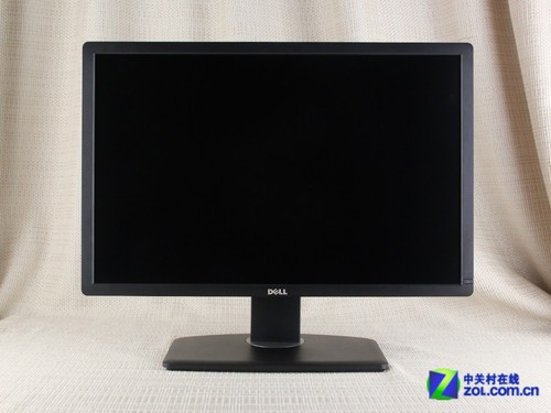 戴尔U2413液晶显示器的屏幕调节角度，用料十分扎实