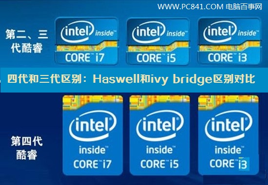 第四代和第三代CPU的区别：Haswell和常春藤桥的区别
