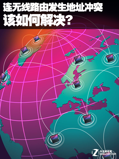 连无线路由发生地址冲突 该如何解决? 