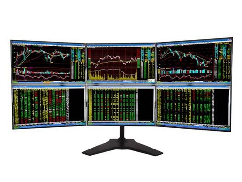 TOPSKYS三屏/六屏显示器拼接解决方案 