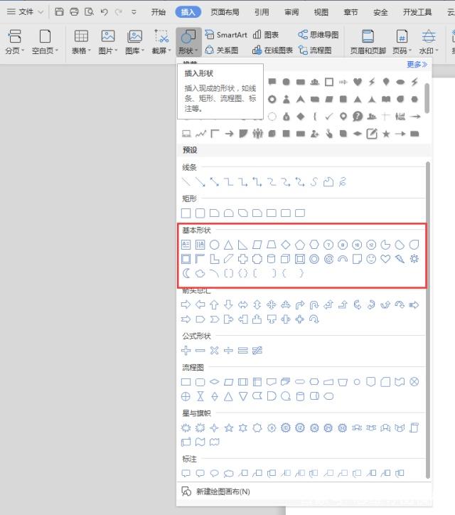 怎么用wps制作流程图