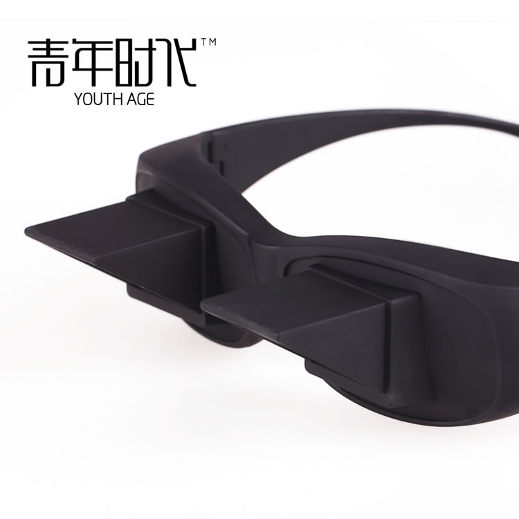 西光头盔显示器：高清晰度的好事，戴上眼镜看出去像5千度近视