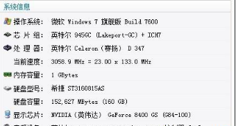 老旧的1G内存电脑可以安装win7系统吗