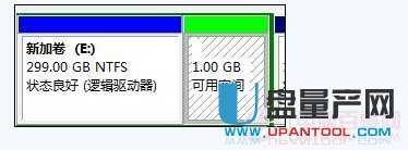 多出一个未分区磁盘