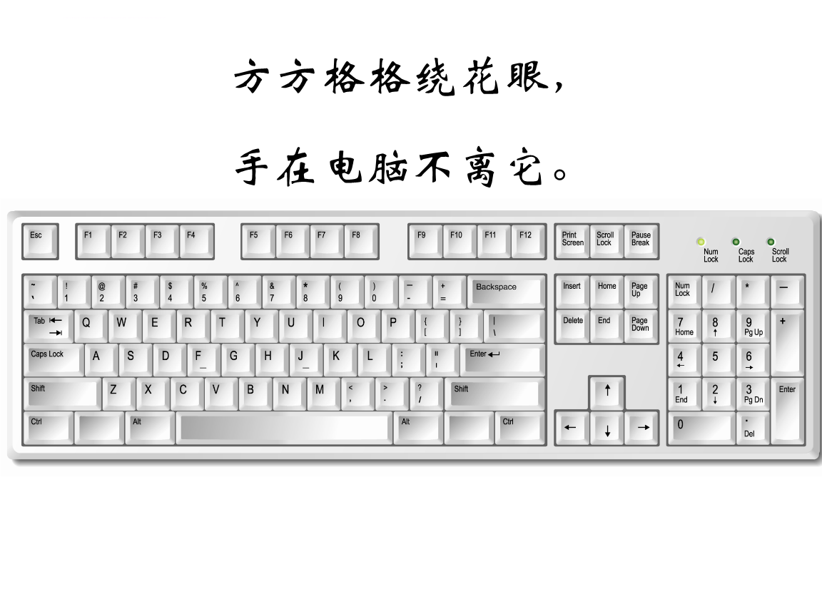 键盘熟悉_熟悉键盘练习_键盘熟悉