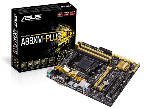 华硕发布五款全新AMD Socket FM2+ APU主板 