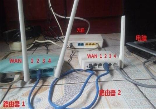 一根网线两个路由器怎么设置