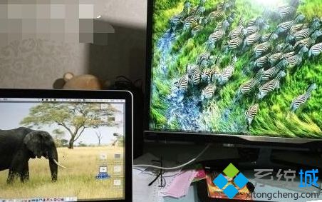 苹果电脑连接显示器