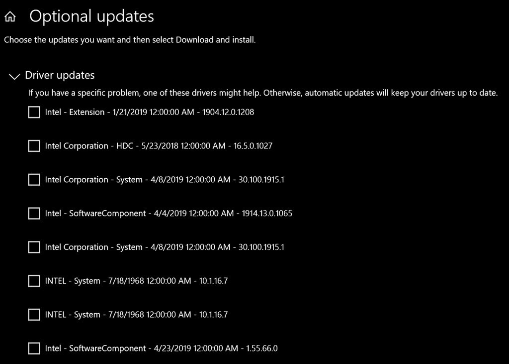 win10 更新驱动