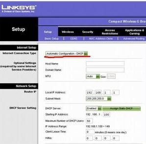 如何设置Linksys无线路由器之步骤