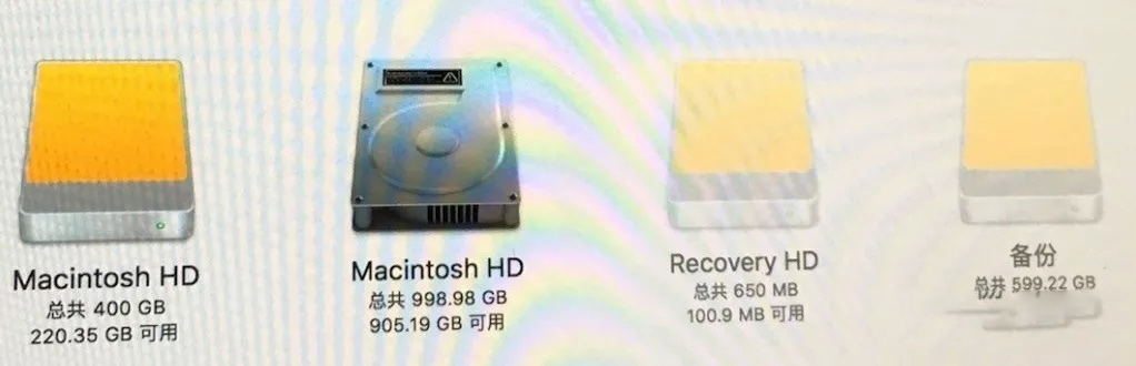 如何用一个全新的移动硬盘制作外置的苹果系统过程详解!