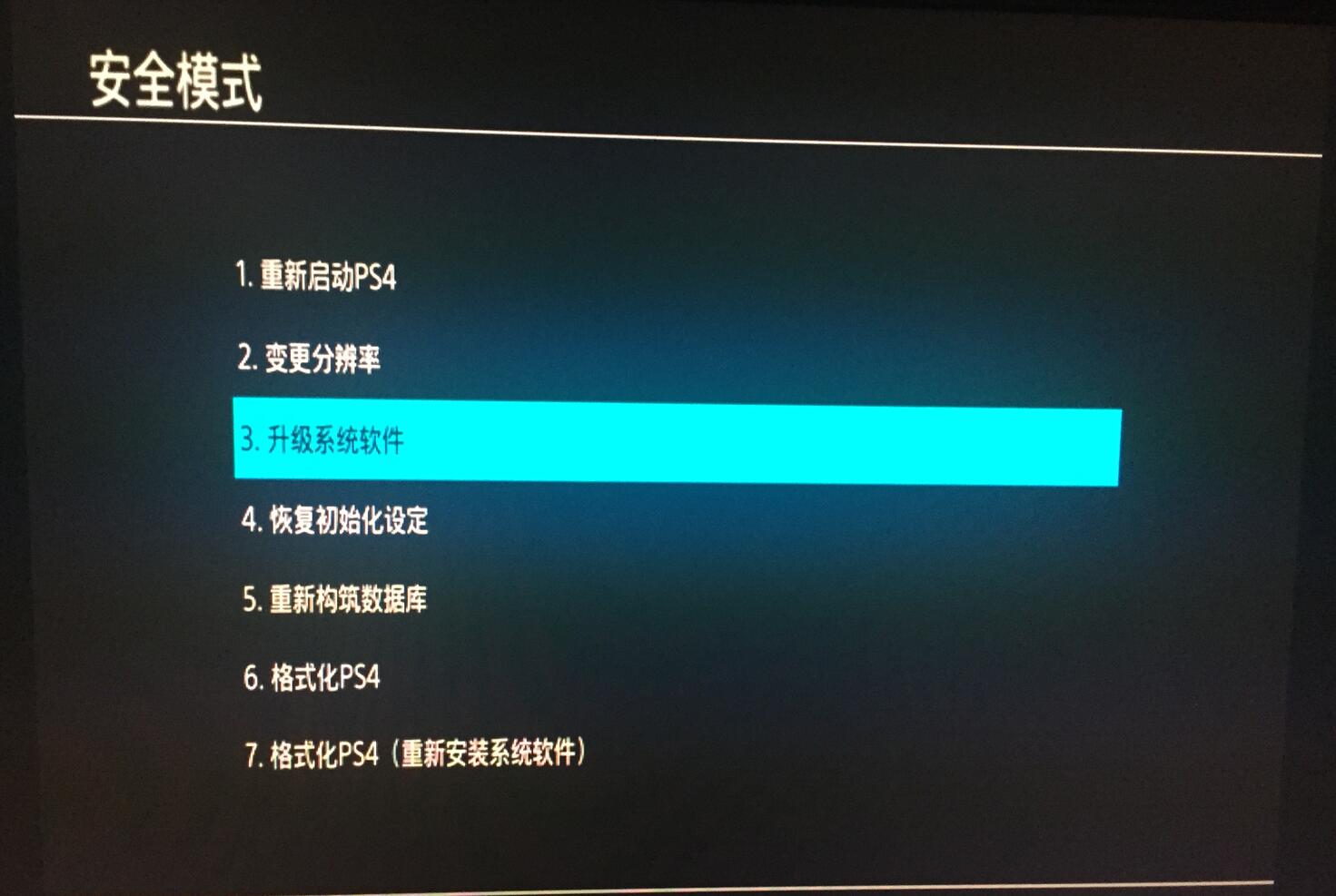 这才是正确的解决办法 PS4怎么通过优盘升级系统