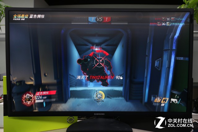 144Hz+1ms响应 三星1800R电竞曲面评测 
