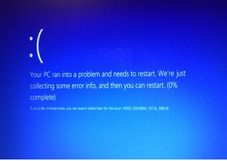 电脑无法开机蓝屏_为什么电脑一开机就蓝屏_电脑蓝屏开机