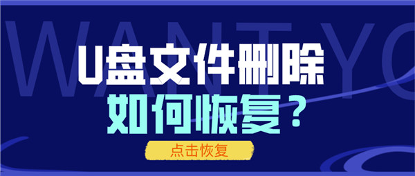 u盘删除文件恢复
