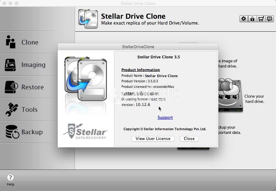 Stellar Drive Clone for Mac(Mac硬盘驱动器克隆工具)