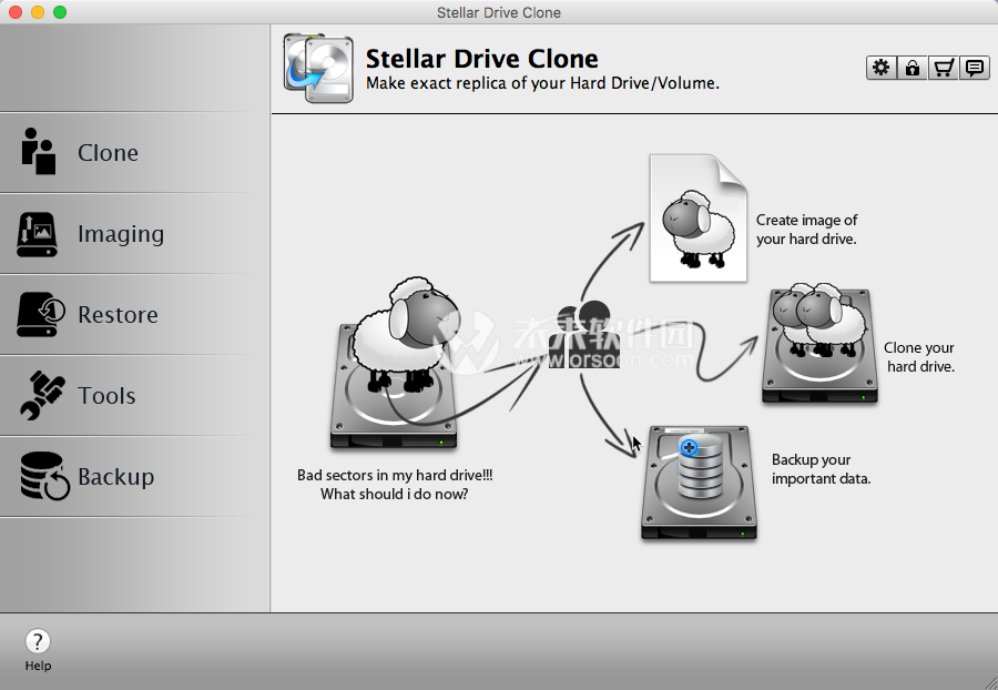 Stellar Drive Clone for Mac(Mac硬盘驱动器克隆工具)