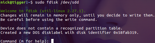linux硬盘分区