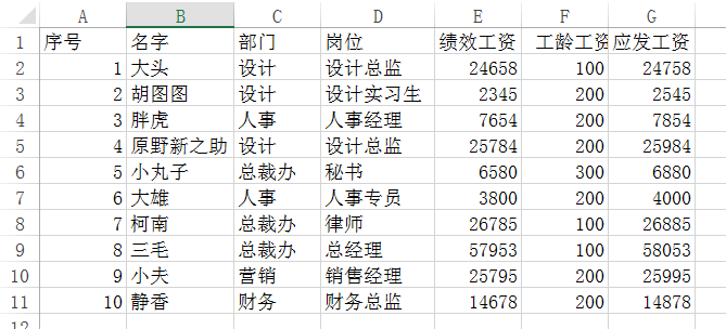 excel表格背景图片