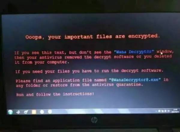 勒索病毒 win7_win7中勒索病毒_勒索病毒 xp win7