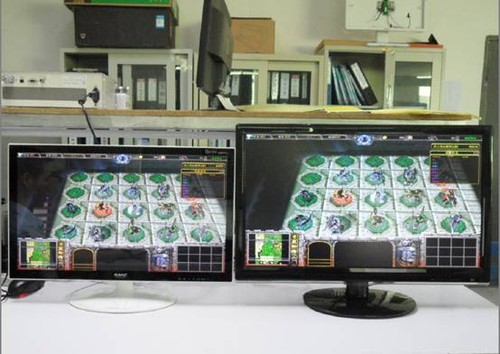 SANC 24寸网吧显示器PK27寸 