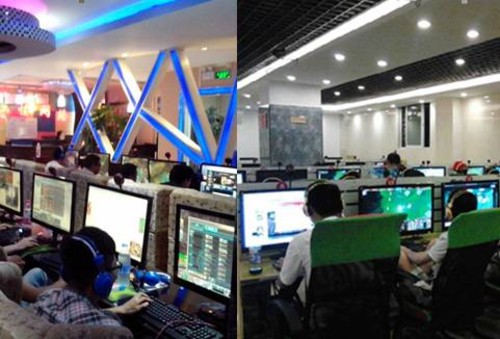 SANC 24寸网吧显示器PK27寸 