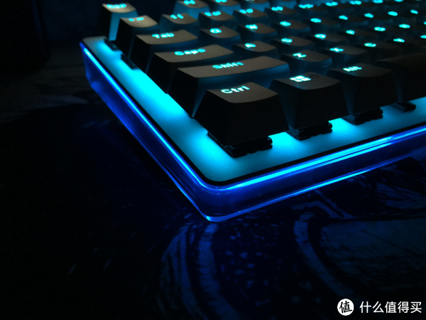 rgb水晶键帽键盘