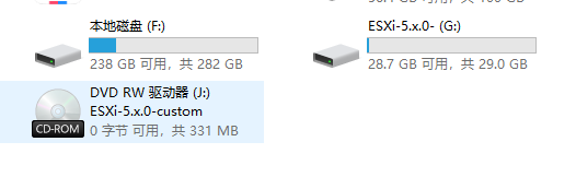esxi6.0 u盘加载驱动