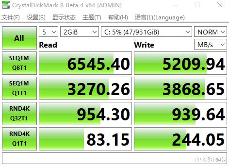 简单实用的u盘读写速度测试软件软件使用方法介绍