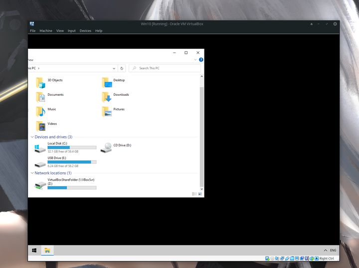 virtualbox 虚拟机 u盘