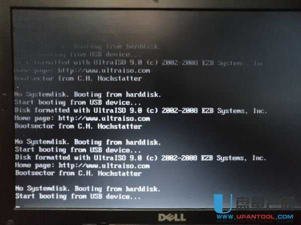 U盘装系统停在start booting from usb device怎么办解决方法