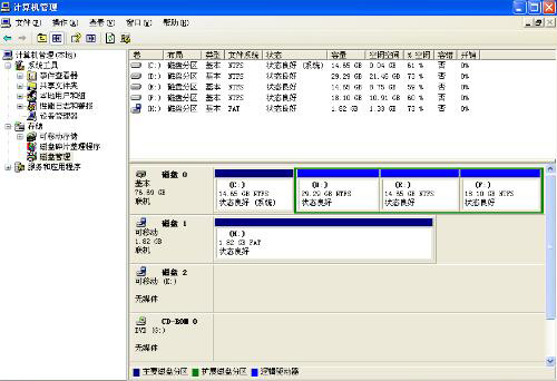 xp系统硬盘分区工具
