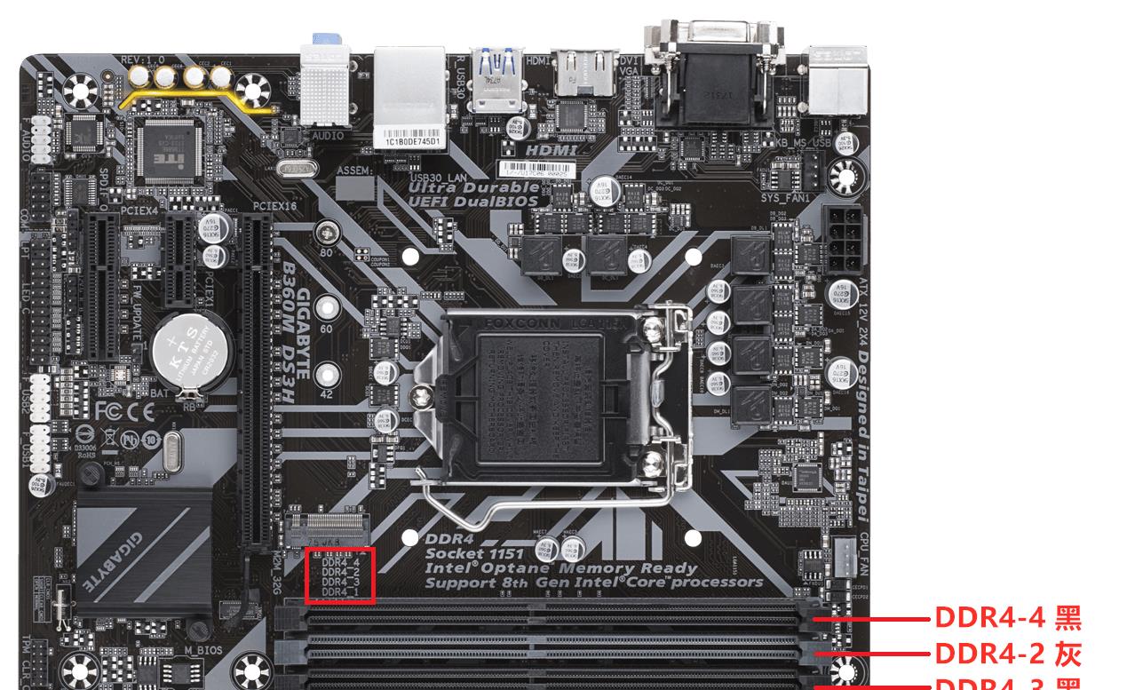 主板内存双通道怎么插