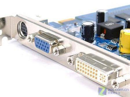 图为：华硕7300GT 显卡 