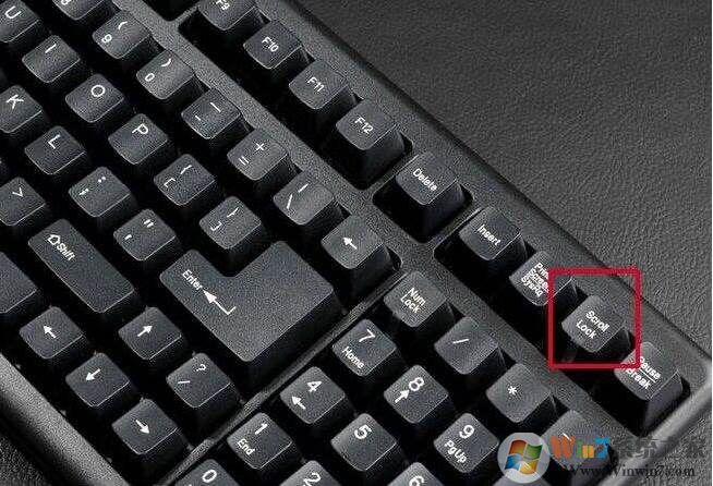 scrlk键有什么用？键都在键盘上的哪个位置

