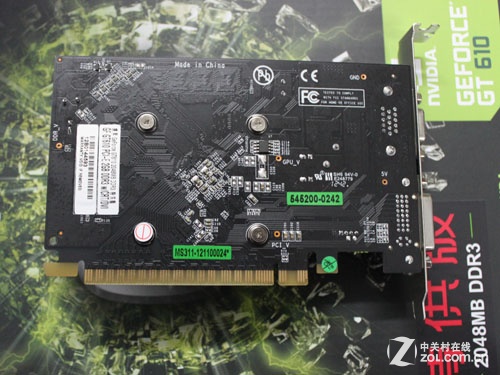 入门级首选卡 耕升NVIDIA GT610特供版 