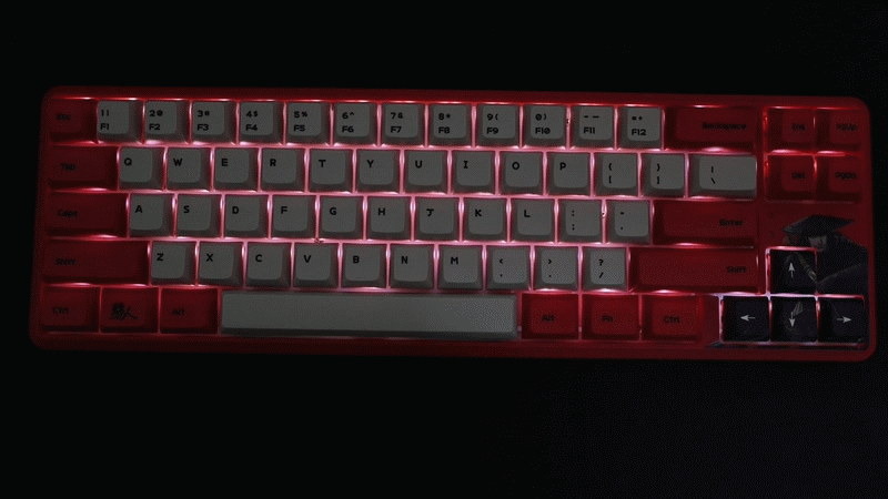 腹灵G800背光机械键盘游戏专用，爽玩游戏！(组图)