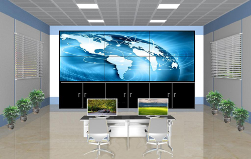 显示器墙系统_监控墙需要分屏器吗?_脱轨表示器夜间显示