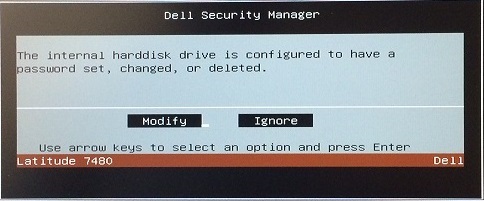 CCTK 硬盘密码删除提示